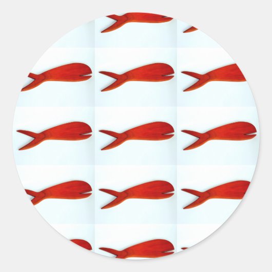autocollants de poisson sculpté (Devant)
