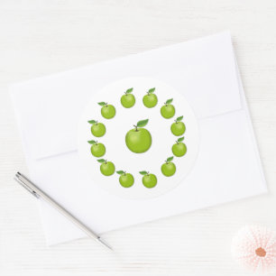 Autocollants de pomme