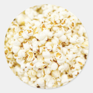 autocollants de pop-corn