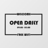 Autocollants de porte de fenêtre (Feuille)