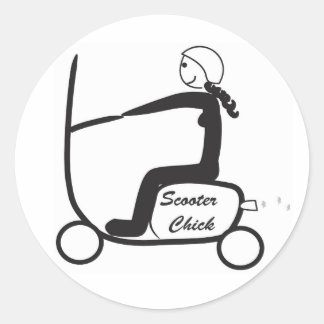 autocollants de poussette de scooter