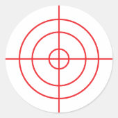 Autocollants de pratique de la cible ronde avec de (Devant)