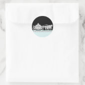 Autocollants de princesse bleu sarcelle (Sac)