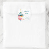 Autocollants de produits de Noël vibrants (Sac)