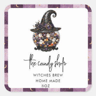 Autocollants de produits Halloween vibrants