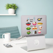 Autocollants de Récompense d'Étudiant Chef Mignon (Ordinateur portable sur le bureau)