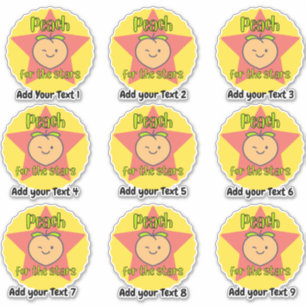 Autocollants de récompense pour enseignant de frui