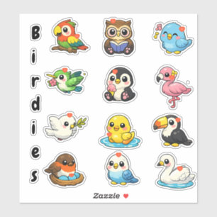 Autocollants de Récompense pour Étudiants Kawaii M