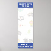 autocollants de reconnaissance affiche de prix des (Devant)