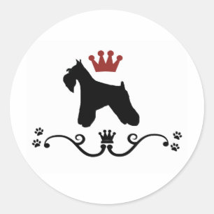 Autocollants de règle de Schnauzers