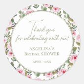 Autocollants de remerciement pour une fête de mari (Devant)