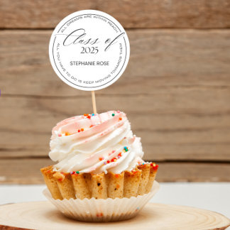 Autocollants de remise des diplômes 2025 et cadeau