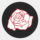 Autocollants de rose (Devant)