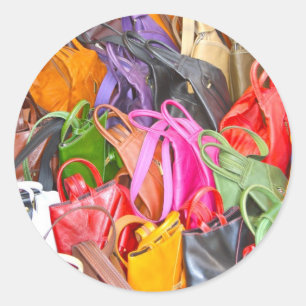 Autocollants de sacs en cuir