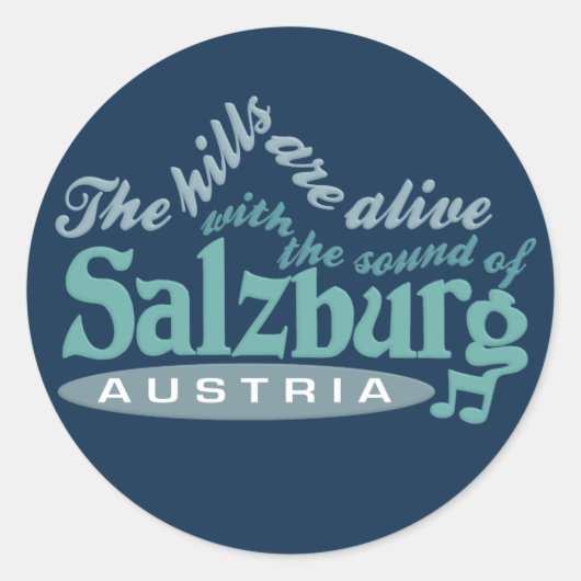 Autocollants de Salzbourg (Devant)