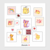 autocollants de scrapbook (Feuille)