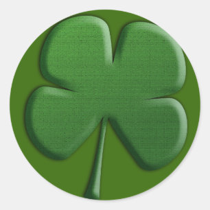 Autocollants de shamrock