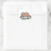 Autocollants de signe de main Shaka Vibe Mignon (Sac)