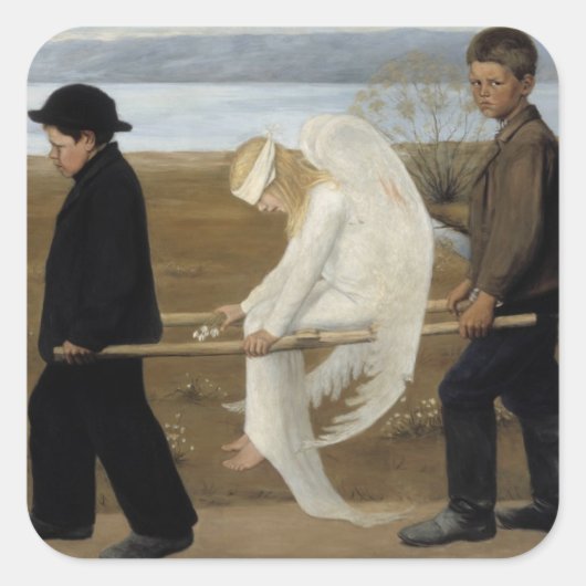 Autocollants de Simberg’s Wounded Angel (Devant)
