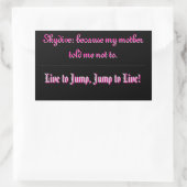 Autocollants de Skydive (Sac)