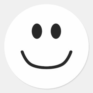 Autocollants de sourire 0002 (couleur faite sur