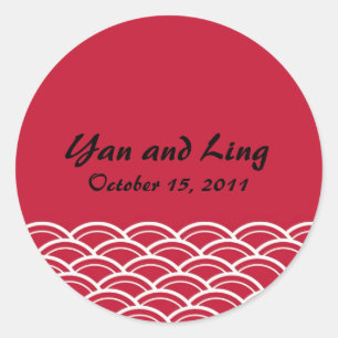 Autocollants de style oriental