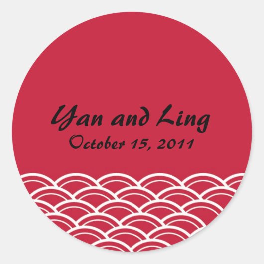 Autocollants de style oriental (Devant)