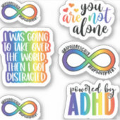 Autocollants de support ADHD (Devant)