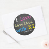 Autocollants de support KI (Enveloppe)