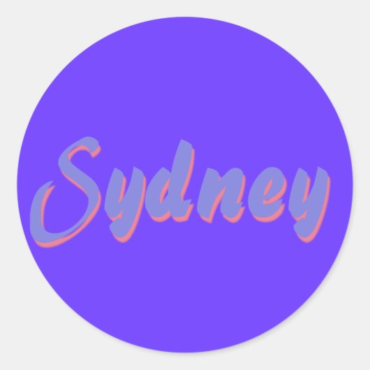 Autocollants de Sydney (Devant)