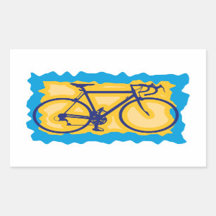 Autocollants de symbole de vélo