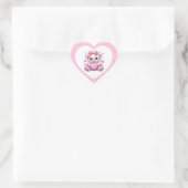 Autocollants de Teddy Heart pour la Saint-Valentin (Sac)