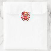 Autocollants de Teddy pour la Saint-Valentin (Sac)