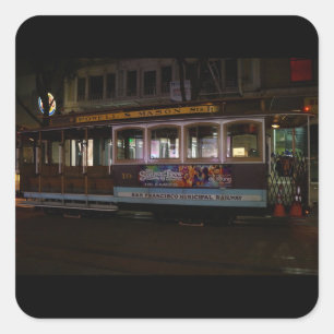Autocollants de téléphérique San Francisco