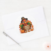 Autocollants de Thanksgiving (Enveloppe)