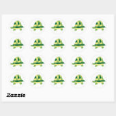 Autocollants de tortue (Feuille)