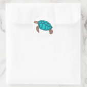 Autocollants de tortue de mer de fierté de Honu (Sac)