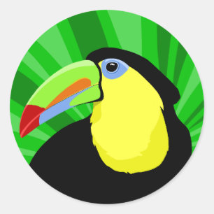 Autocollants de toucan