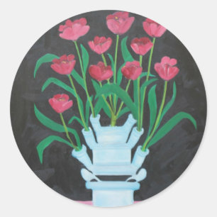 Autocollants de tulipes de Noël