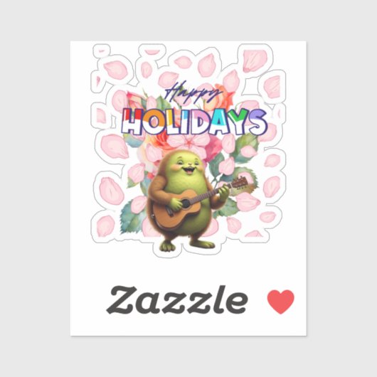 Autocollants de vacances (Feuille)