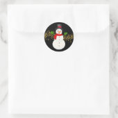 Autocollants de vacances Snowman (Sac)