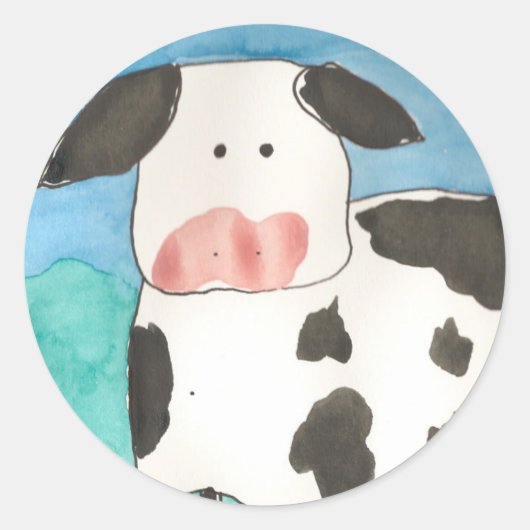 Autocollants de vache (Devant)