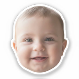 Autocollants de visage personnalisés Photo de visa