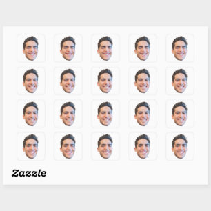 Autocollants de visage personnalisés, Visage perso