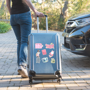 Autocollants de voyage pour amateurs de voyage