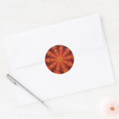 Autocollants Decasteer Orange Rouge (Enveloppe)