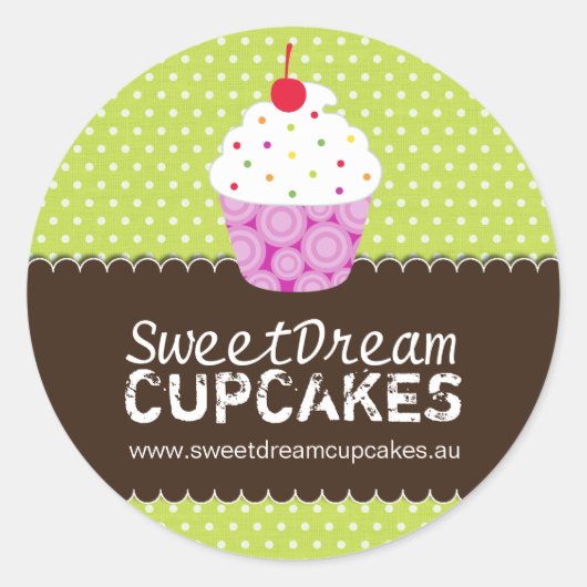 Autocollants décoratifs de chef de pâtisserie (Devant)