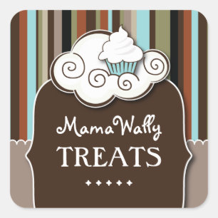 Autocollants décoratifs de chef de pâtisserie