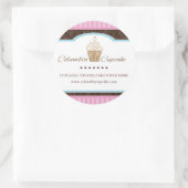 Autocollants d'emballage de gâteau personnalisés (Sac)