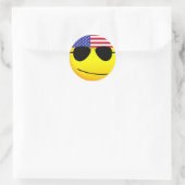 Autocollants d'Emoji de drapeau américain (Sac)